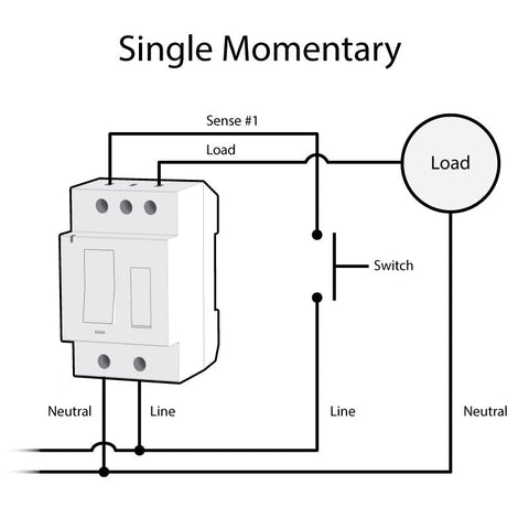 Dimmer DIN Rail Module Diagram 3